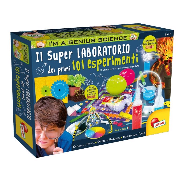Lisciani I'm A Genius Il Super Laboratorio Dei Primi 101 Esperimenti