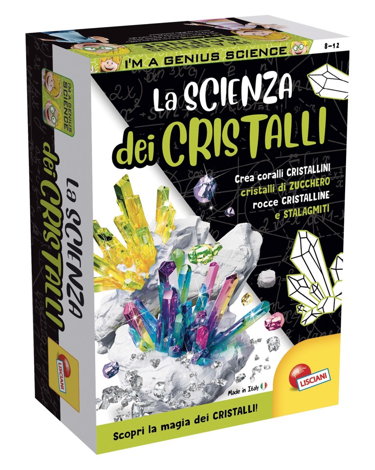 Lisciani I’m A Genius Scienza Pocket La Scienza Dei Cristalli