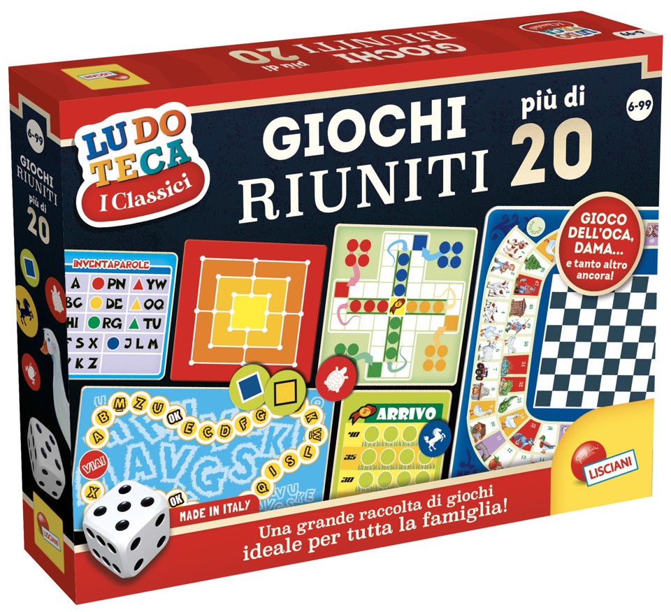 Lisciani Ludoteca Giochi Riuniti Più Di 20