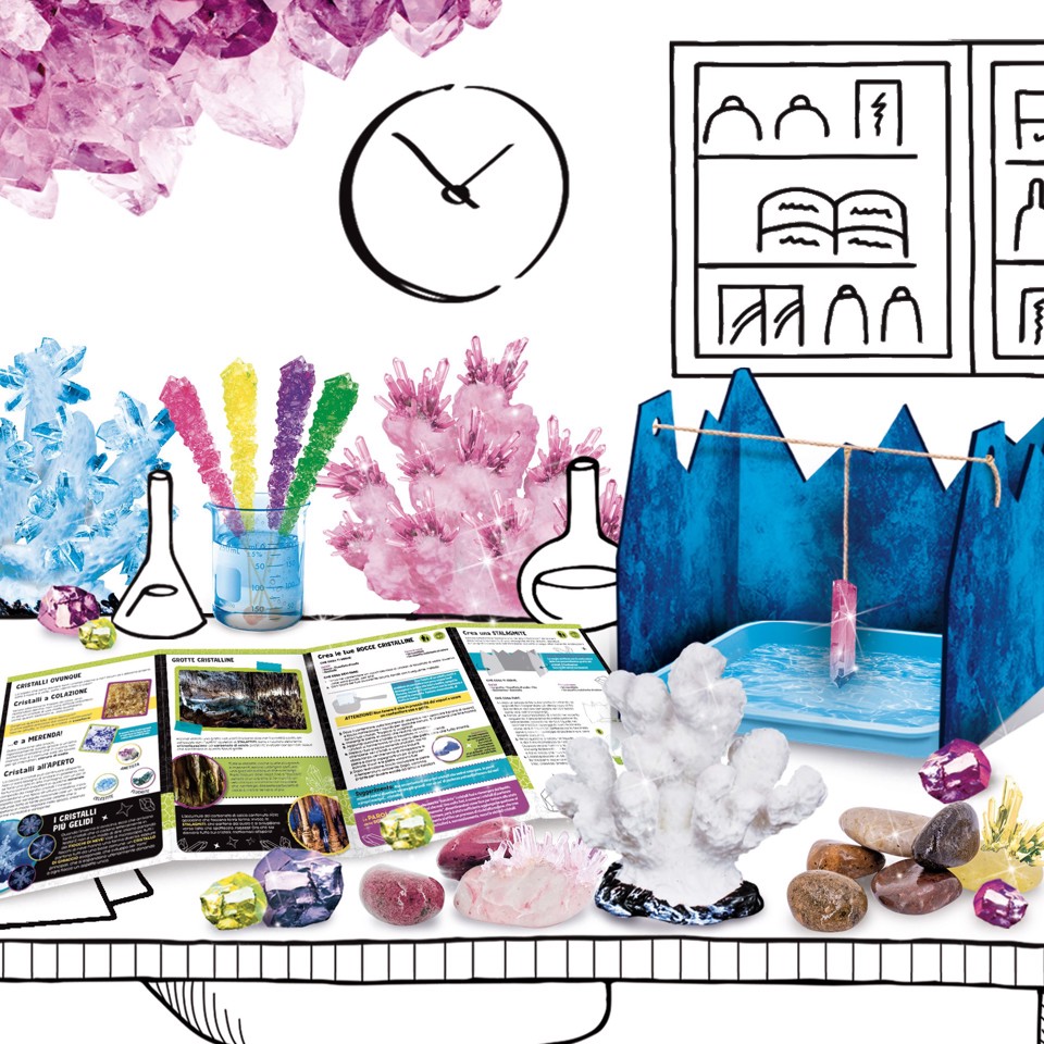 Liscianigiochi I’m A Genius Scienza Pocket La Scienza Dei Cristalli