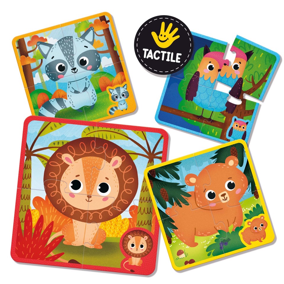 Liscianigiochi Montessori Baby Touch Puzzle