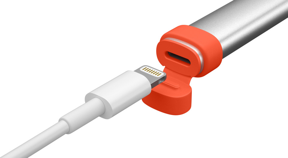 Logitech Crayon 914-000034 penna per PDA 20 g Arancione, Bianco