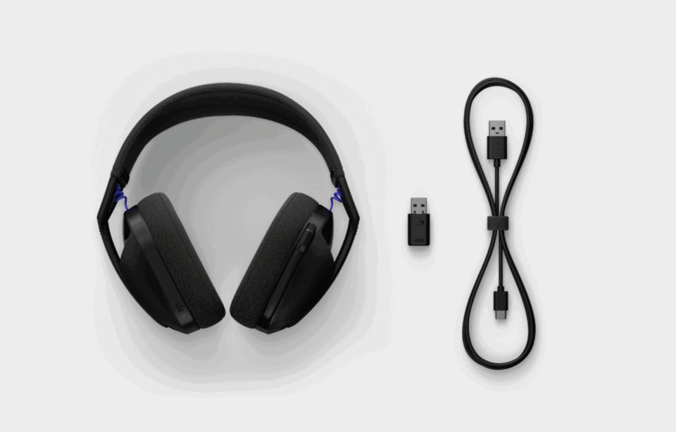 Logitech G321 cuffia gaming wireless (Nero)