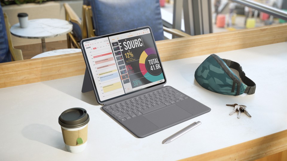 Logitech Combo Touch per iPad Air da 13"