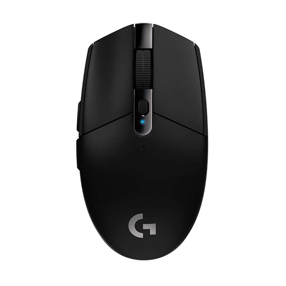 Logitech G G305 LIGHTSPEED Mouse Gaming Wireless, Sensore 12K HERO, 12.000 DPI, Design Leggero, 6 Pulsanti Programmabili, Batteria 250 Ore, Memoria Integrata, PC/Laptop - Nero