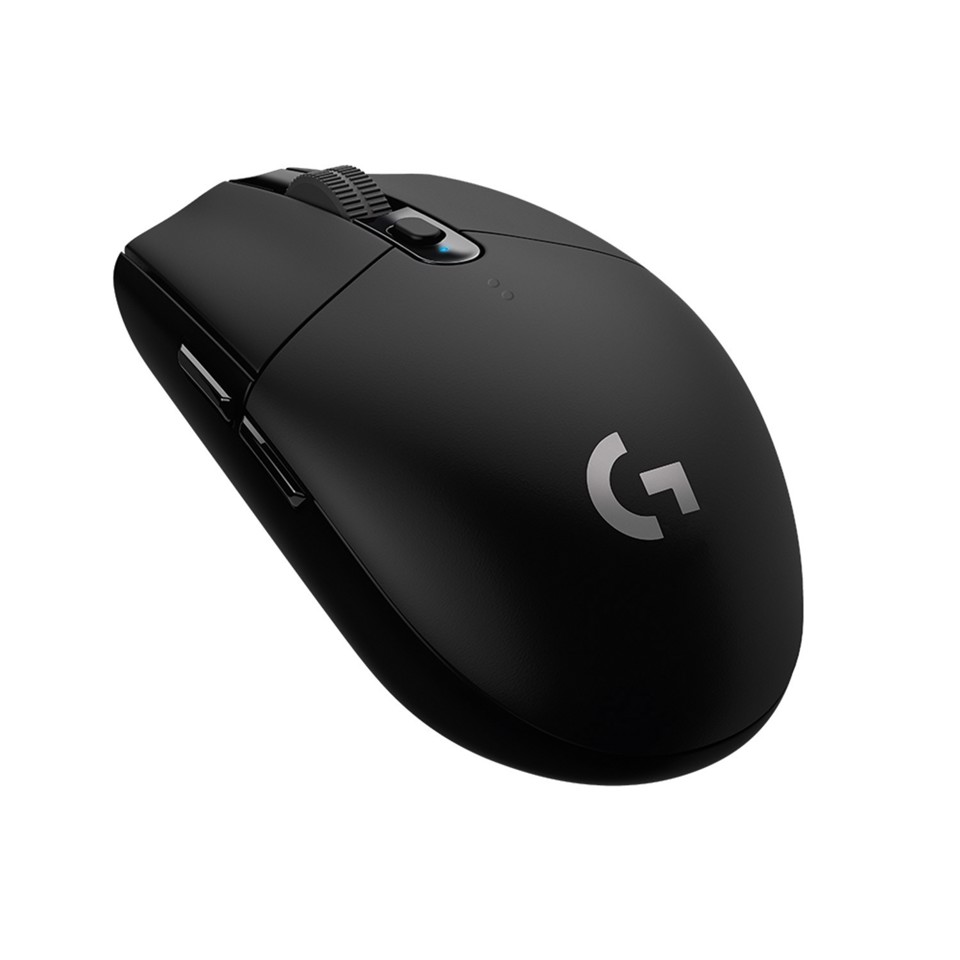 Logitech G G305 LIGHTSPEED Mouse Gaming Wireless, Sensore 12K HERO, 12.000 DPI, Design Leggero, 6 Pulsanti Programmabili, Batteria 250 Ore, Memoria Integrata, PC/Laptop - Nero