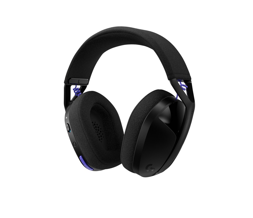 Logitech G G321 LIGHTSPEED, cuffia con microfono gaming wireless Bluetooth, comfort e vestibilità dinamici, microfono su braccio a 16 kHz, PC, PS4, PS5, Nintendo Switch, mobile - Nero