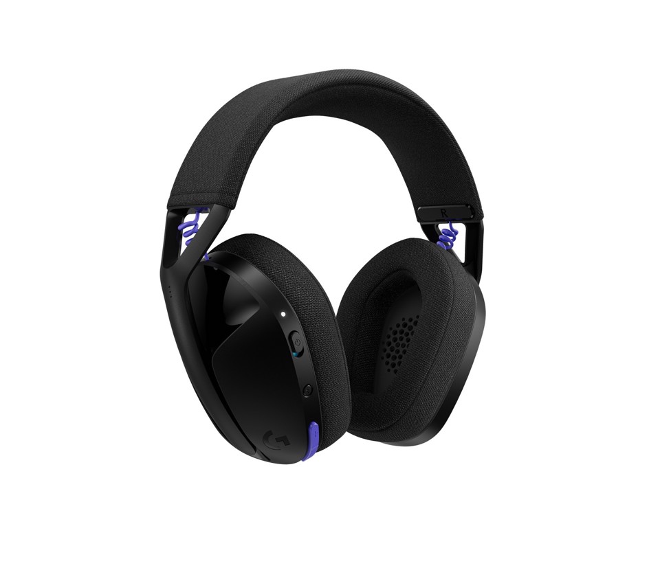 Logitech G G321 LIGHTSPEED, cuffia con microfono gaming wireless Bluetooth, comfort e vestibilità dinamici, microfono su braccio a 16 kHz, PC, PS4, PS5, Nintendo Switch, mobile - Nero