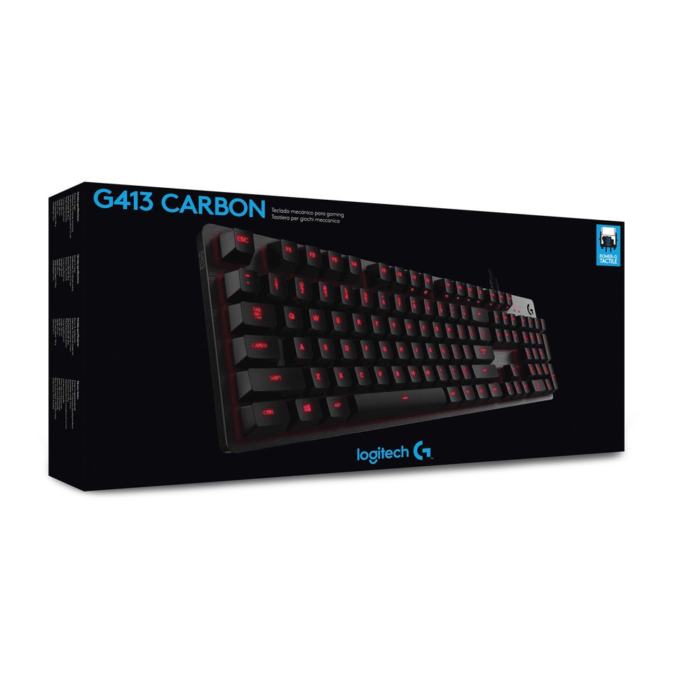 Logitech G G413 Carbon tastiera USB QWERTY Italiano Carbonio