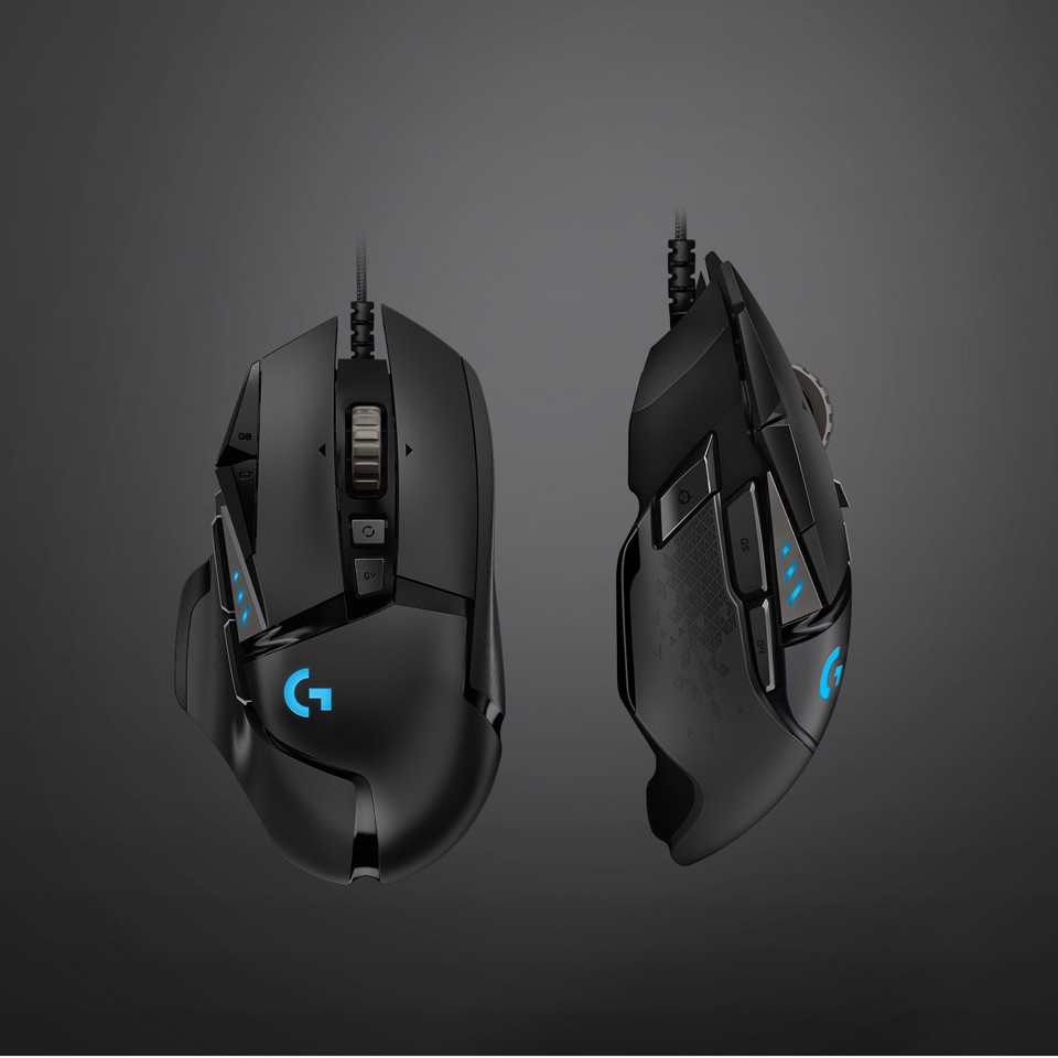 Logitech G G502 HERO mouse Mano destra USB tipo A Ottico 16000 DPI