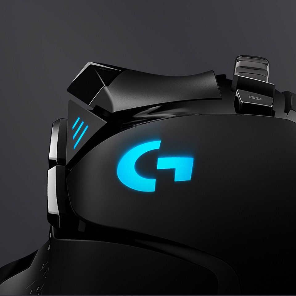 Logitech G G502 HERO mouse Mano destra USB tipo A Ottico 16000 DPI