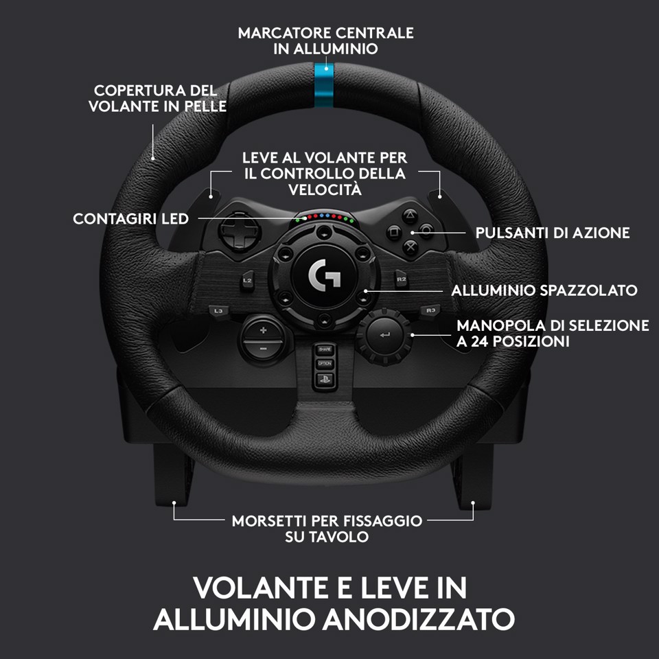 Logitech G G923 Volante da corsa