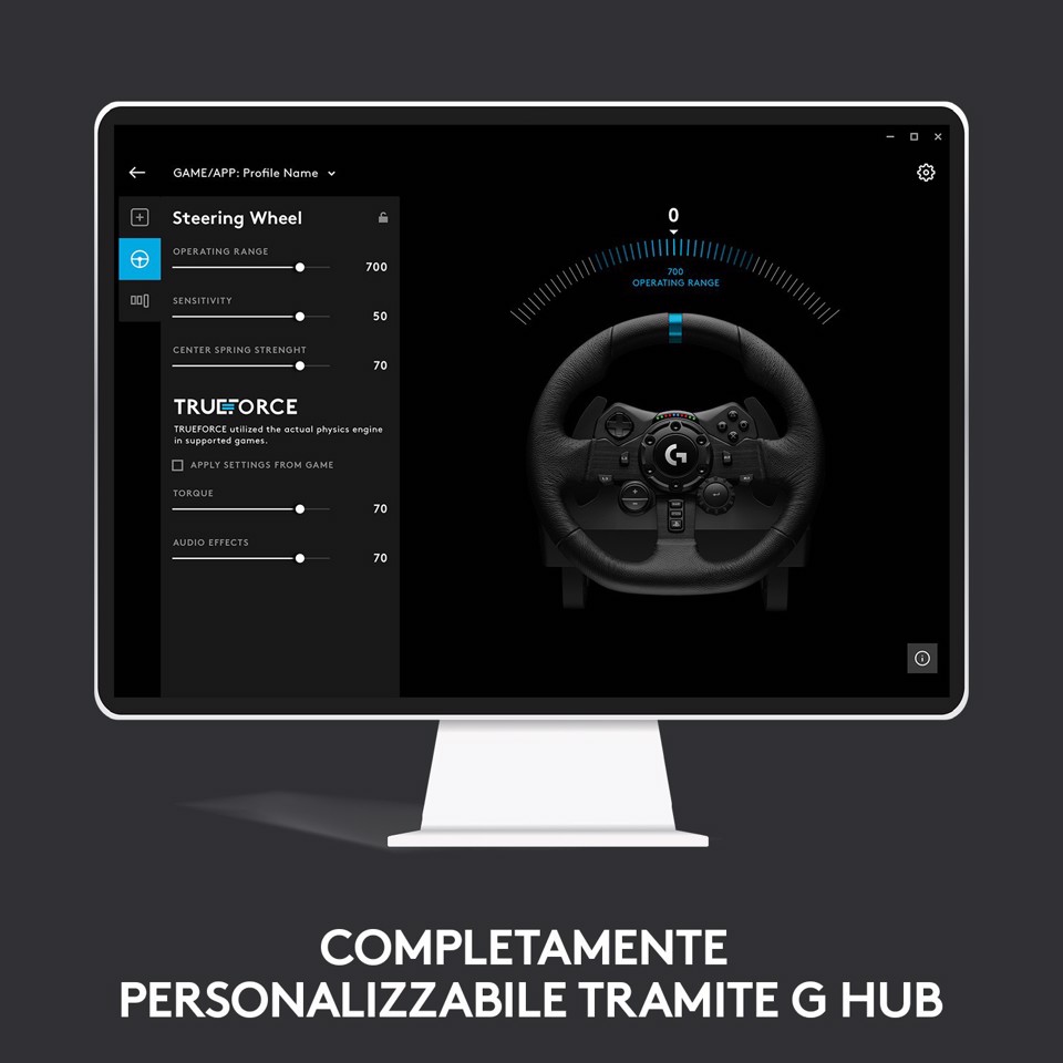 Logitech G G923 Volante da corsa