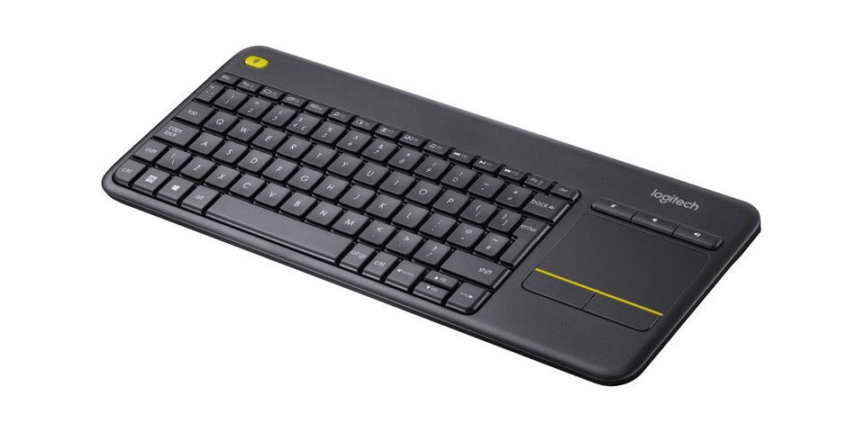 Logitech K400 Plus Tastiera Wireless Touch per tv