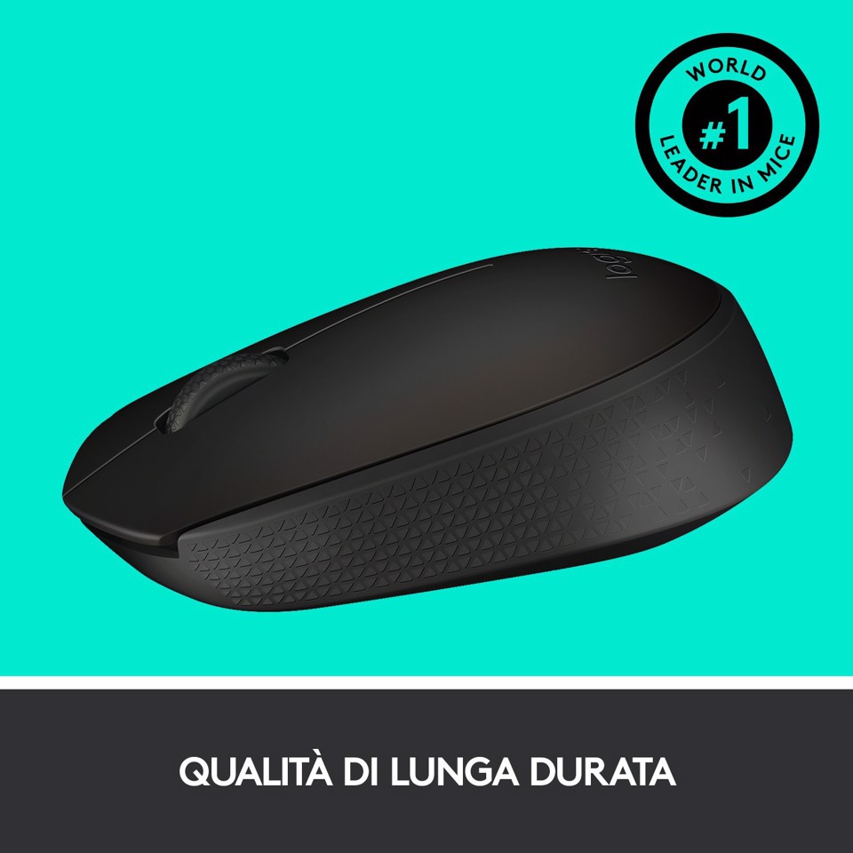 Logitech M171 mouse wireless (nero)