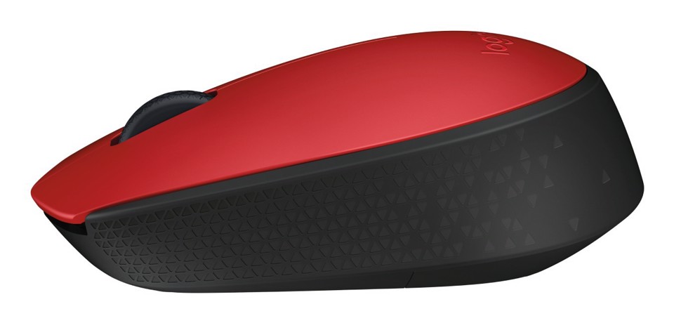 Logitech M171 mouse wireless (rosso)