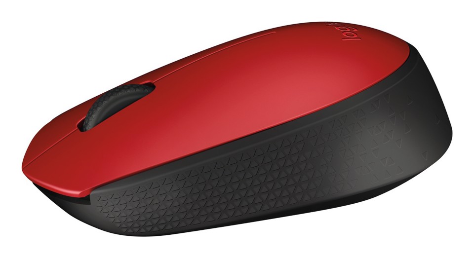 Logitech M171 mouse wireless (rosso)