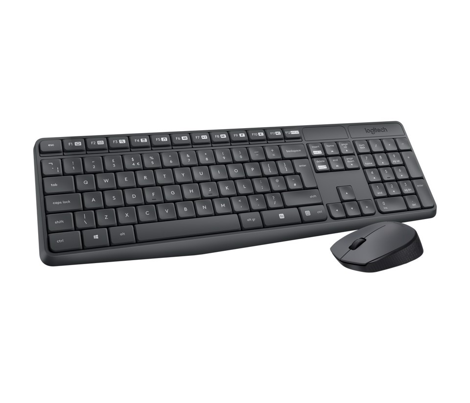 Logitech MK235 Combo Tastiera e Mouse Wireless