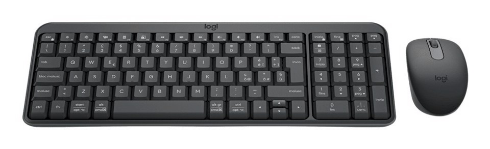 Logitech MK250 combo tastiera compatta Bluetooth + Mouse