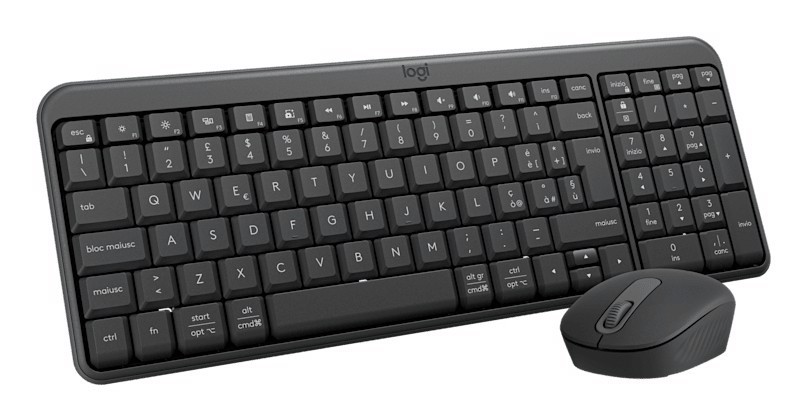 Logitech MK250 combo tastiera compatta Bluetooth + Mouse