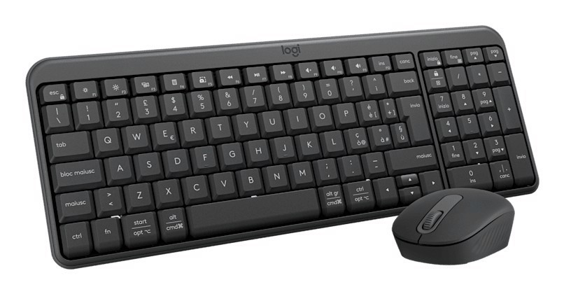 Logitech MK250 combo tastiera compatta Bluetooth + Mouse