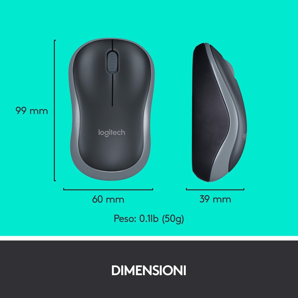 Logitech MK270 Combo Tastiera e Mouse Wireless