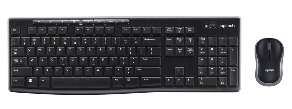 Logitech MK270 Combo Tastiera e Mouse Wireless