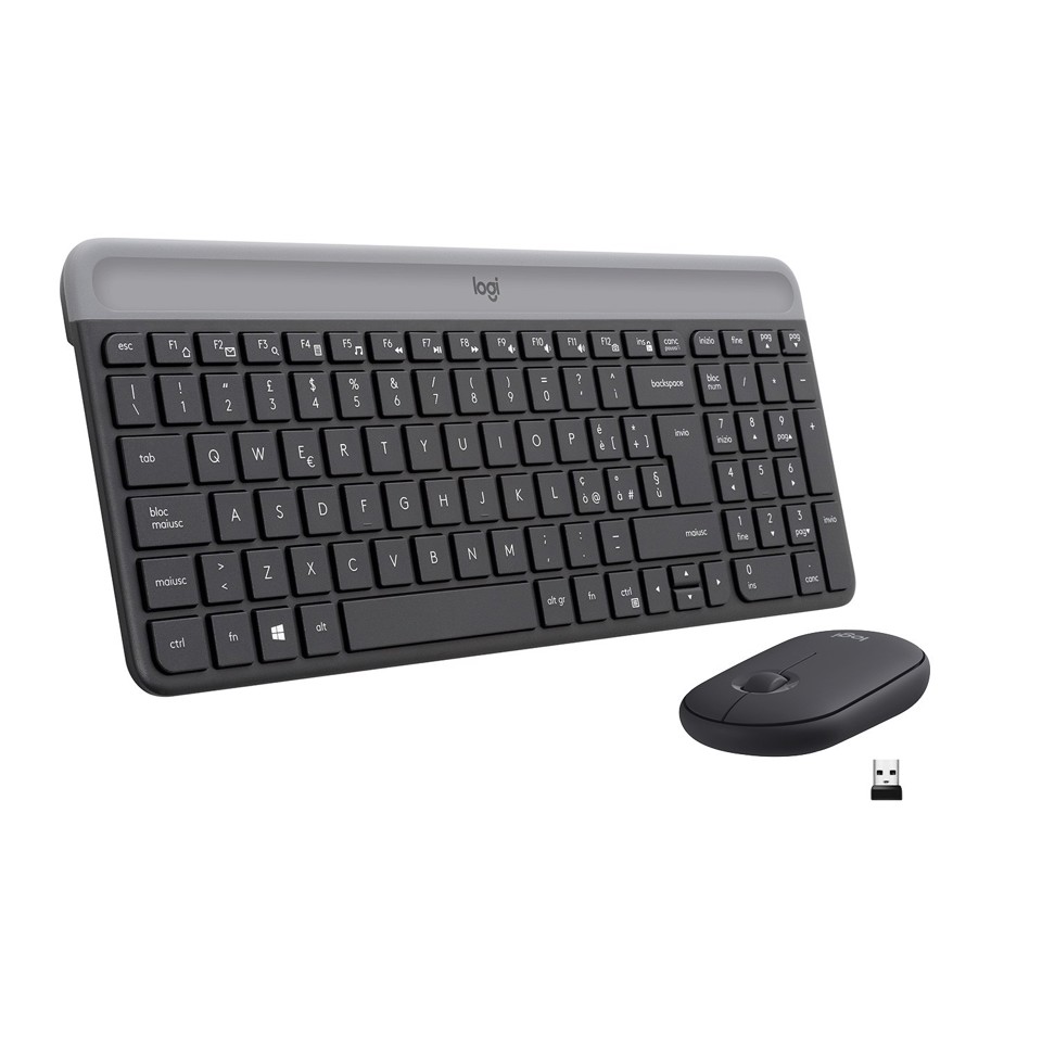 Logitech MK470 Kit Mouse e Tastiera Wireless