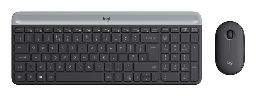 Logitech MK470 Kit Mouse e Tastiera Wireless