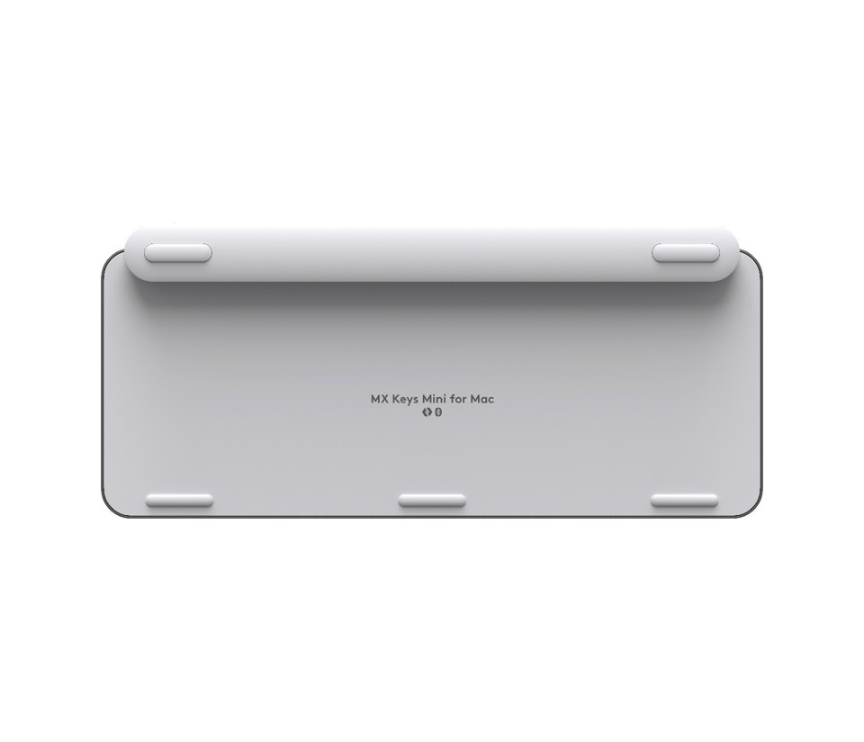 Logitech MX Keys Mini per Mac Tastiera Wireless, Minimal, Compatta, Bluetooth, Tasti Retroilluminati, USB-C, Digitazione Tattile, Compatibile con Apple macOS, iPad OS, in Metallo