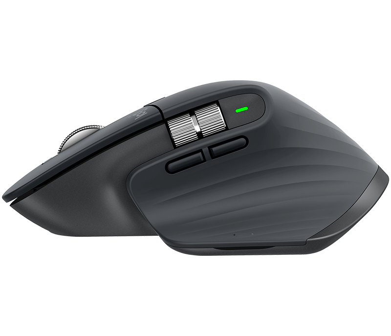 Logitech MX Master 3 mouse Mano destra Wireless a RF + Bluetooth Laser 4000 DPI