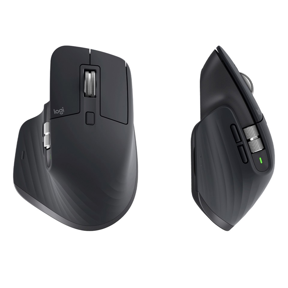 Logitech MX Master 3S mouse Mano destra RF senza fili + Bluetooth Laser 8000 DPI