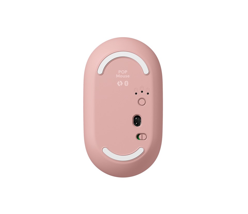 Logitech POP Icon Combo tastiera + Mouse Bluetooth (Rosa, Bianco)