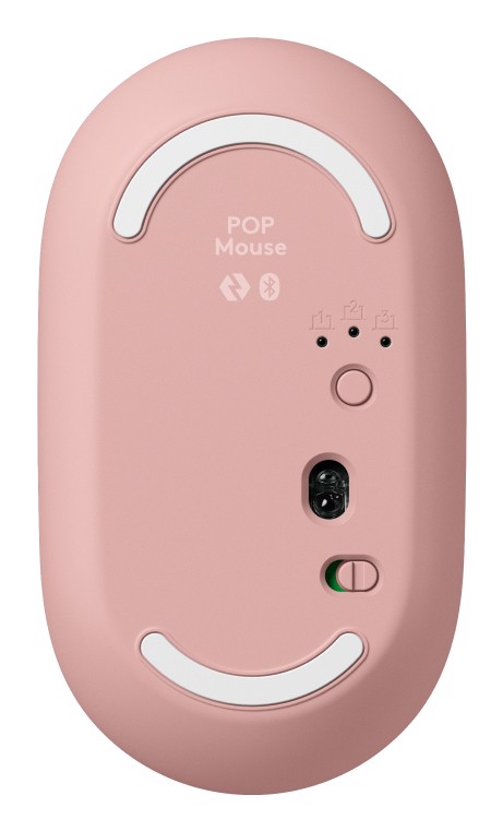 POP Icon Combo tastiera + Mouse Bluetooth  (Rosa, Bianco)