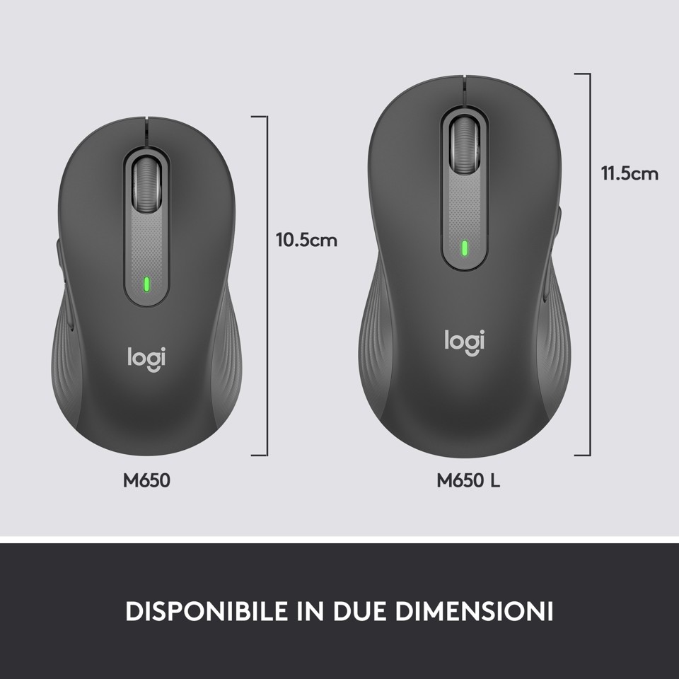 Logitech Signature M650 mouse Bluetooth