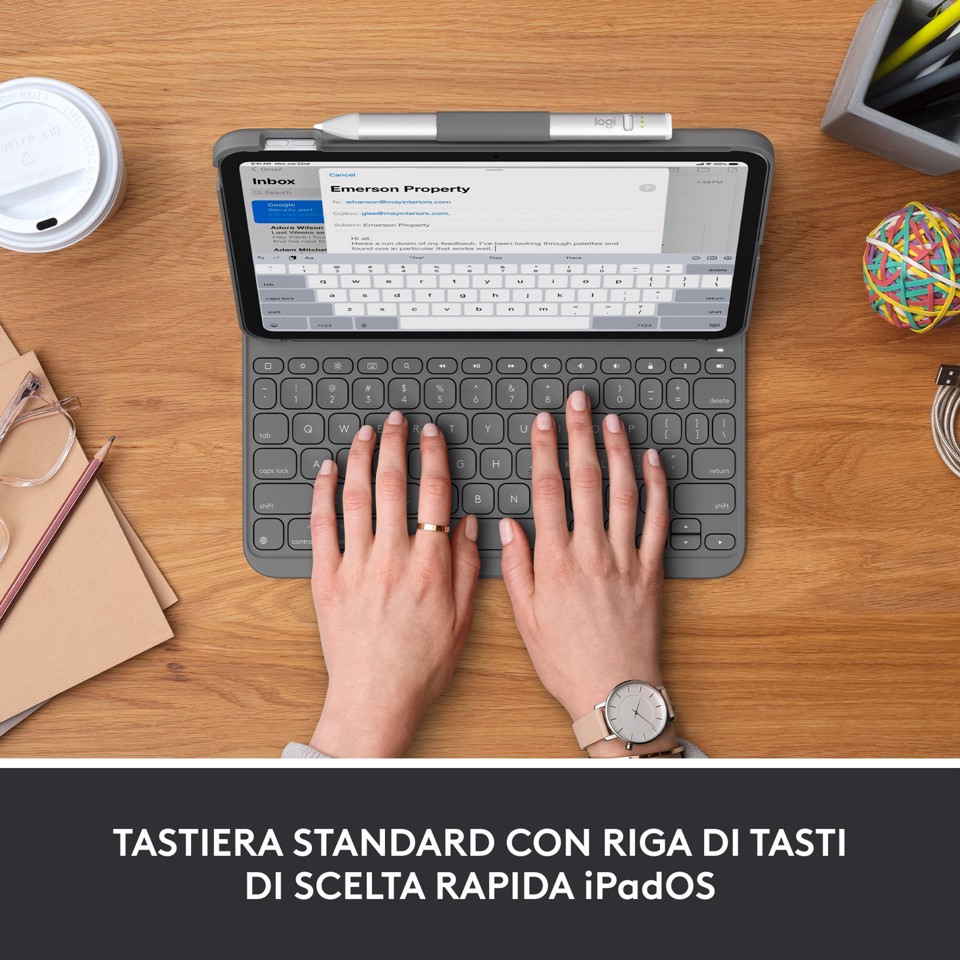 Logitech Slim Folio per iPad (10ª generazione e A16)