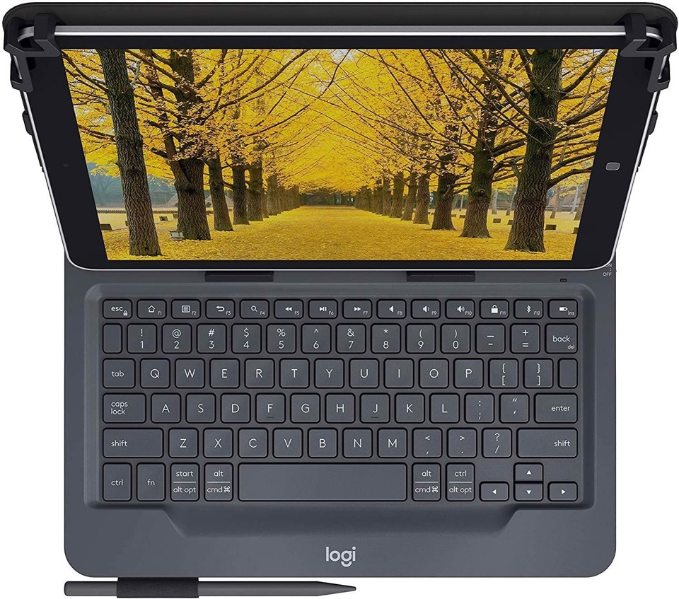 Logitech Universal Folio cover con tsatiere per tablet (universale 9/10")