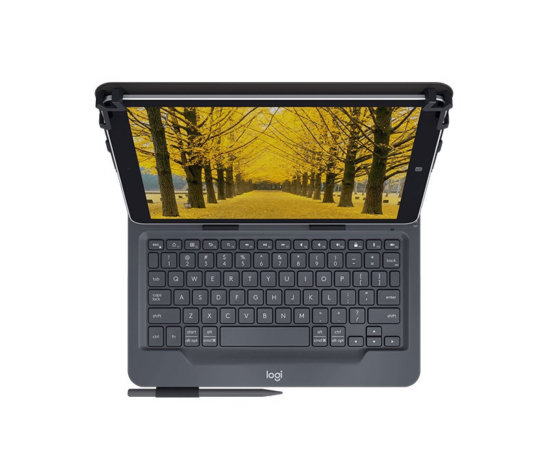 Logitech Universal Folio cover con tsatiere per tablet (universale 9/10")