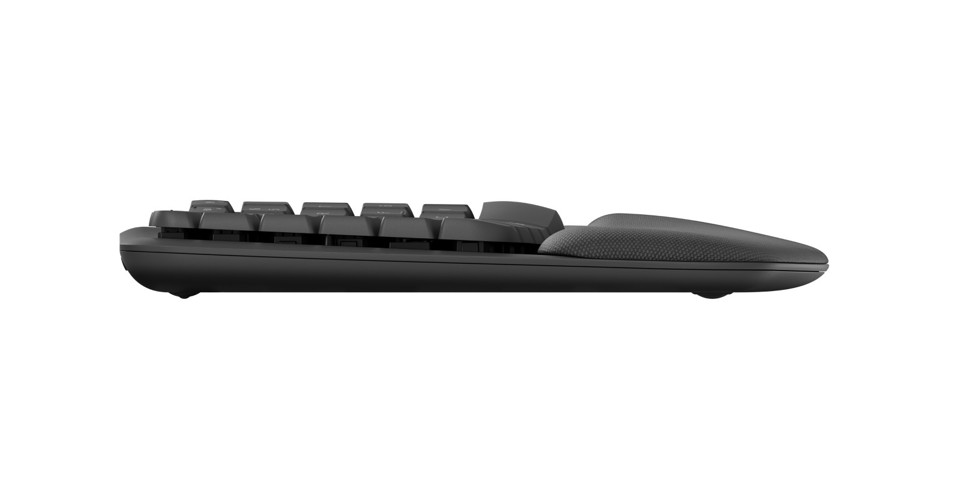 Logitech Wave Keys tastiera ergonomica Bluetooth