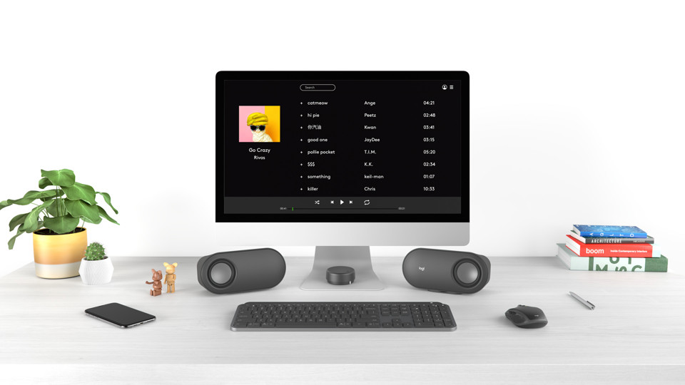 Logitech Z407 Antracite Con cavo e senza cavo 40 W