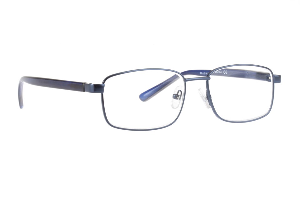 Magnivision Occhiali Lettura 250 Blu Slim 2.5 Gradi