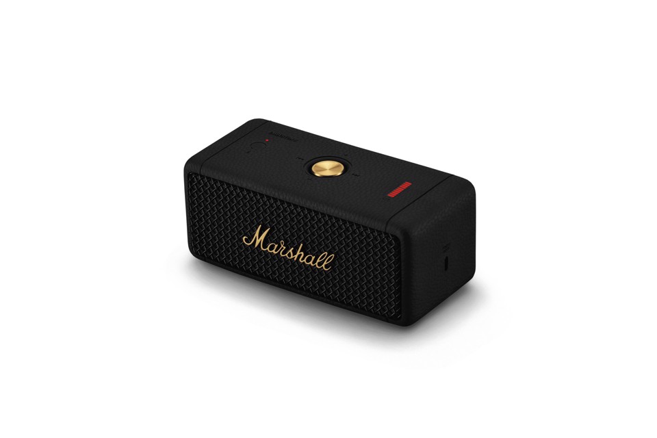 Marshall Emberton II Altoparlante portatile stereo Nero, Ottone 20 W