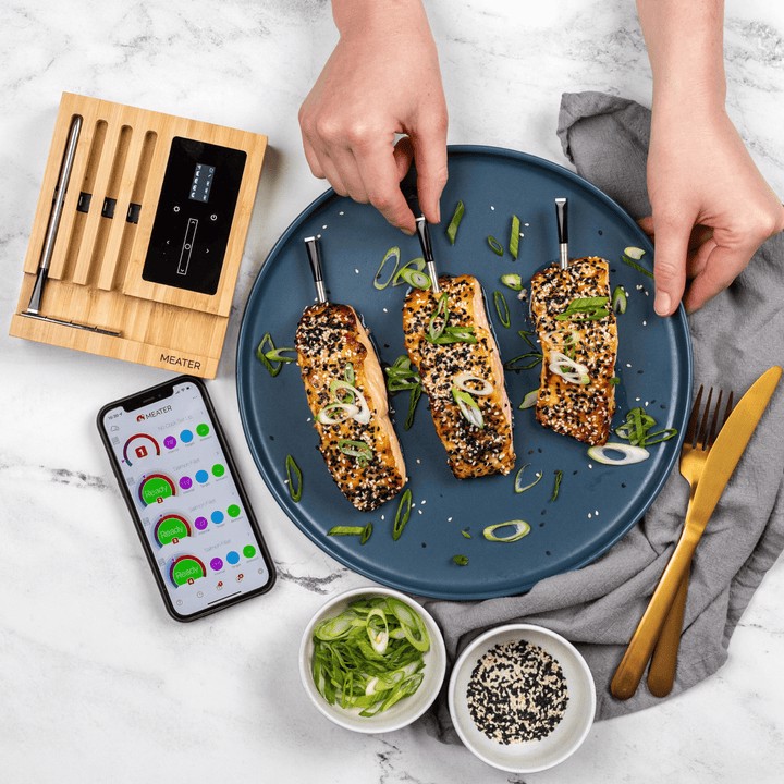 MEATER RT4MTMB01 Termometro premium da cucina WiFi ideale per barbecue