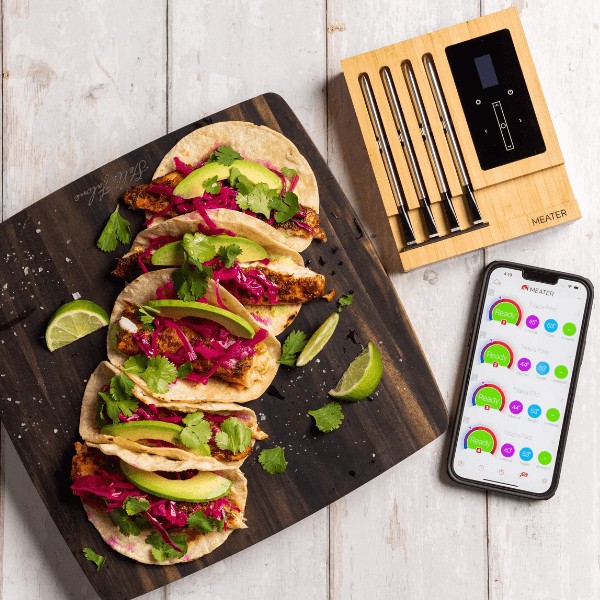 MEATER RT4MTMB01 Termometro premium da cucina WiFi ideale per barbecue