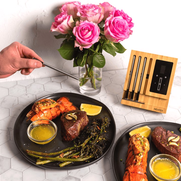 MEATER RT4MTMB01 Termometro premium da cucina WiFi ideale per barbecue