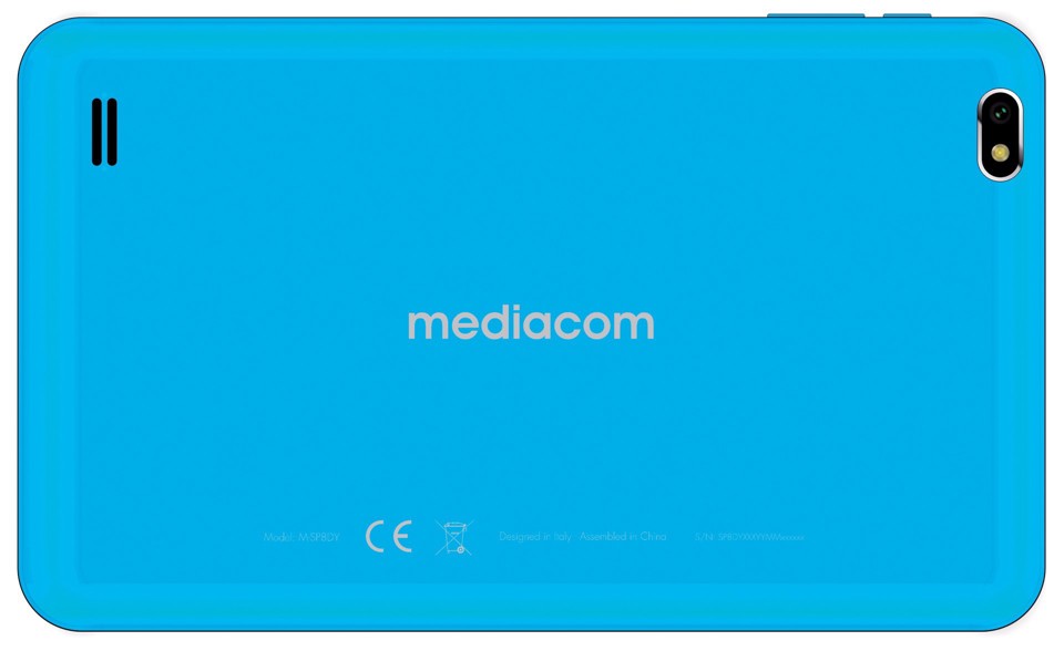 Mediacom SmartPad 8 Rockchip 32 GB 20,3 cm (8") 2 GB Android 12 Go edition Blu