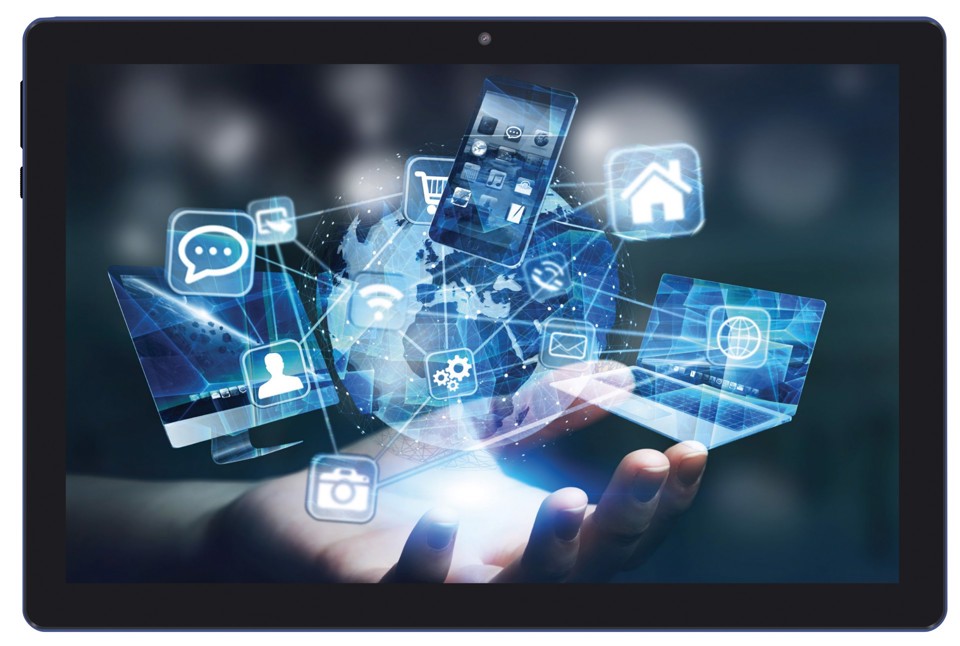 Mediacom SmartPad iyo 10 16 GB 25,6 cm (10.1") Rockchip 2 GB Android 11 Go Edition Nero, Blu