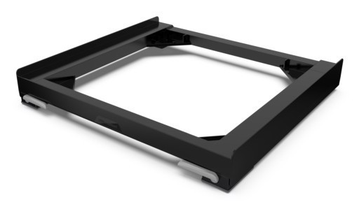 Meliconi Base Move Black Base antivibrazione per lavatrice asciugatrice
