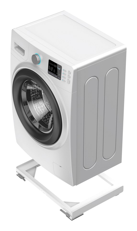 Meliconi Base Move Slim accessorio per lavatrice Slim - Base con ruote e freni antivibrazione