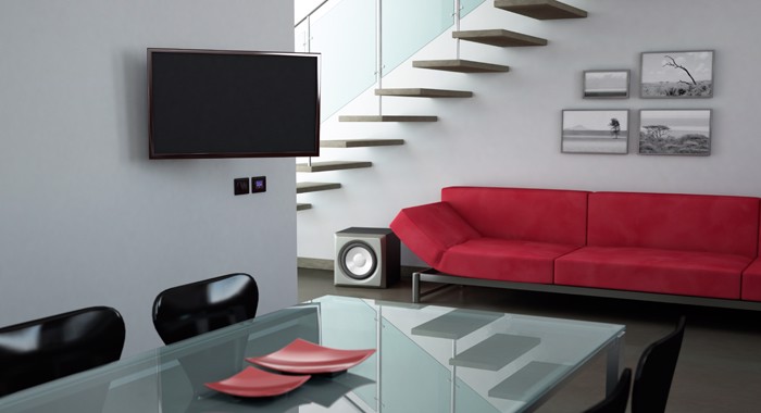 Meliconi CME ER400 139,7 cm (55") Nero